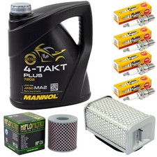 Wartung für Kawasaki Z 1000 A MK ST Z1R Set Öl 4L Luftfilter Ölfilter Zündkerzen