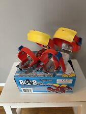 Nijdam verstellbare Kinder Rodel Gleitschuhe Gr. 24-34 Rot  Neu