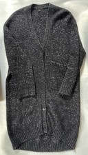 COS Strickjacke Damen Blau Meliert Gr. S / M 