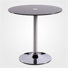 Runder Glas Esstisch 60 cm