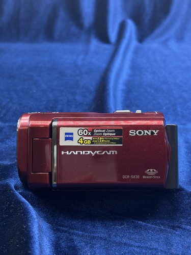 Sony handycam dcr sx30 - sony,