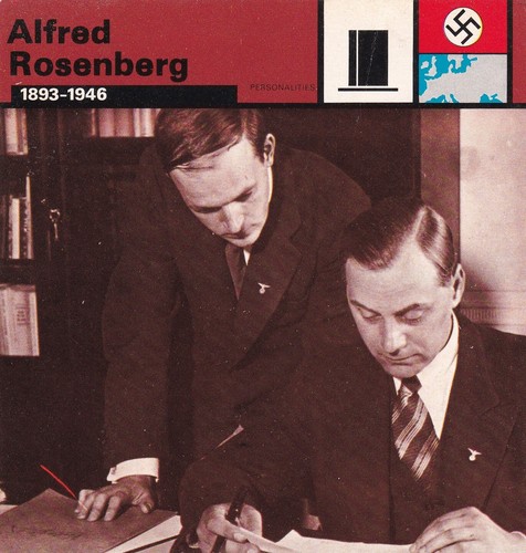 Alfred rosenberg 1893 - rosenberg, ~