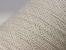 B09 250g 50% BABY ALPAKA / 50% SCHURWOLLE NATUR (50/2) Zwirn Wolle Garn