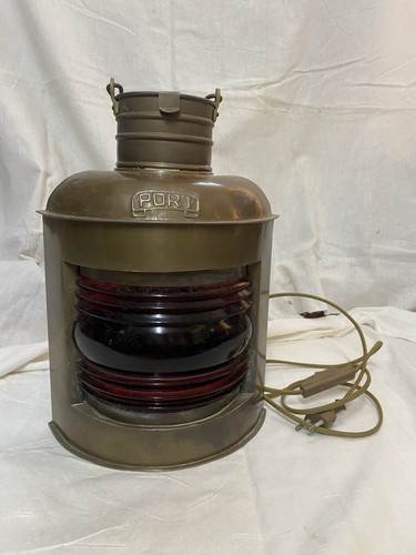 Schiffslaterne kupfer messing - kupfer,