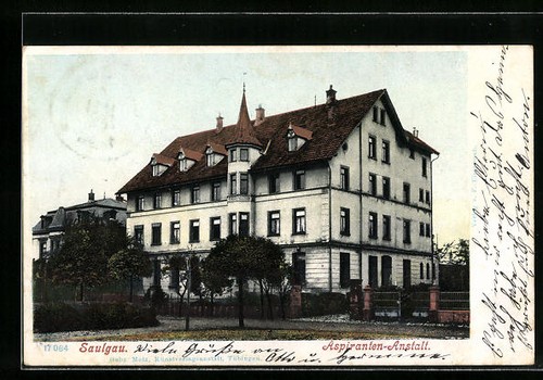 Saulgau ansichtskarte - saulgau,,