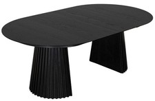 Esstisch Andria Black Oak oval