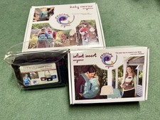 Ergobaby Carrier Organic Babytrage Set 0 - 48 M in top Zustand