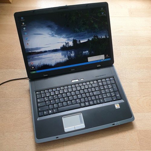 Msi megabook l710 - megabook, 17"