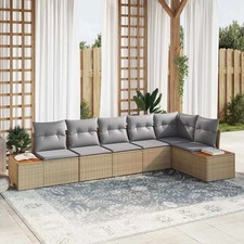 Gartensofa-set mit Kissen 6