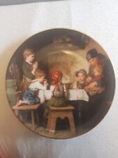 Teller Defregger Lilienporzellan Austria Das Tischgebet Nr.  7536 L .1988