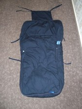 DOMARO Winter Fußsack blau neuwertig