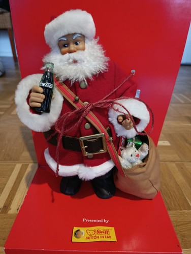 Steiff coca cola santa - coca,