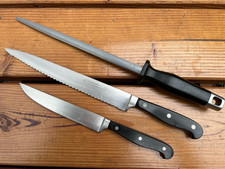 WMF, Spitzenklasse, 2 x Messer (24 cm / 16 cm) plus Messerschärfer !!!