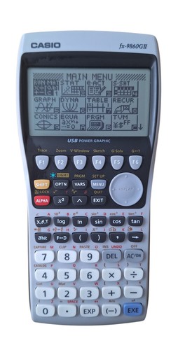 Casio 9860gii - casio, fx-9860gii