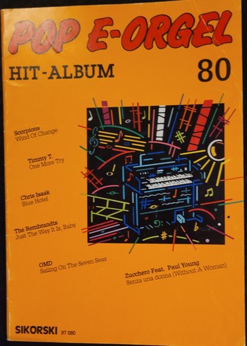 Pop orgel hit - e-orgel, 80