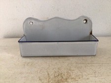 Alte Emaille Kammschale