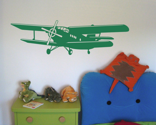 Wandtattoo doppeldecker - wandtattoo,