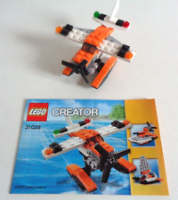 Lego Creator SET 31028 Wasserflugzeug 3in1 Modell v 2015 53 Teile + Original BA