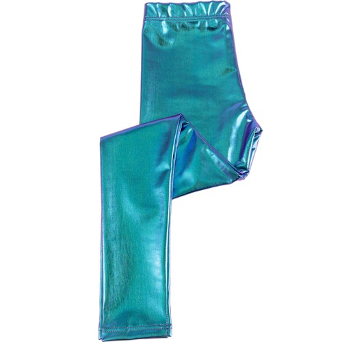 Leggings blau metallic - leggings,