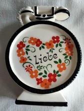 Spardose Telefon mit Aufdruck Liebe Vintage älter als 50 Jahre