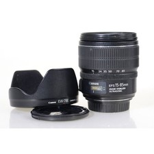 Canon EF-S 3,5–5,6/15-85 IS USM Zoom Objektiv - EOS EFS Lens - 15-85mm F/3.5-5.6