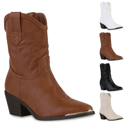 Van hill damen cowboy - cowboy, boots