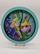 Disney Tinkerbell Wanduhr 25cm Kinderzimmer Uhr Zeitanzeiger 