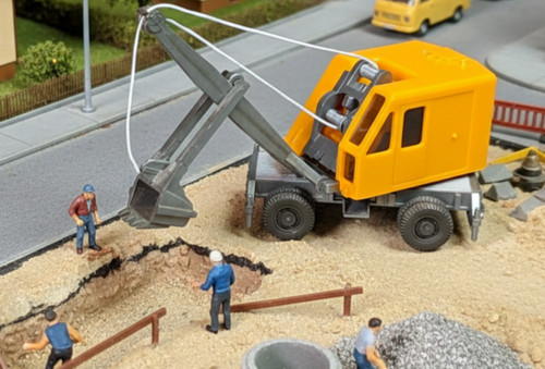 Wiking löffel bagger mit - wiking, löffel-bagger