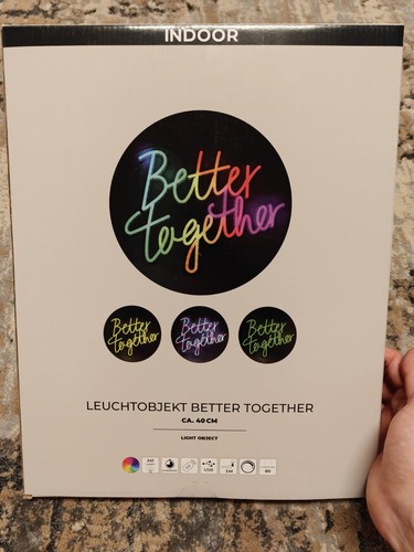 Better together led schildchen - better, led-schildchen
