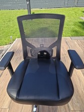 Bürostuhl XXL 200kg, Gasdruckfeder Extra großes Sitzkissen mit Federkern