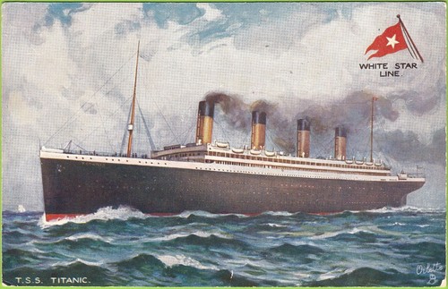 Rms titanic berühmter - titanic, white