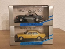 Minichamps 1:43 Mercedes-Benz 350 SL (R107) und 200 D (W123) in OVP 