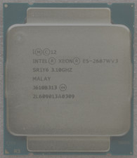 Intel Xeon  E5-2687 W v3  / 25MB / 10 x 3,10 GHz / 9,6GT/s / LGA 2011 /Prozessor