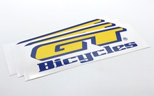 3 x GT Sticker Vintage BMX MTB Mountainbike Retro Aufkleber