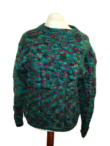 Herren handgefertigte aran - ,