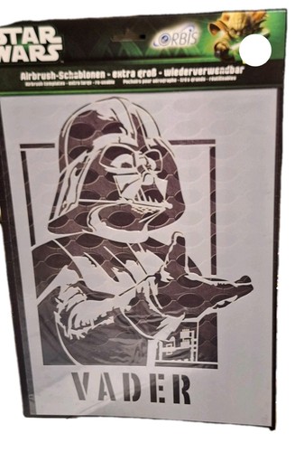 Star wars airbrush schablone - star,