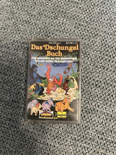 Kassette das dschungelbuch - kassette, |