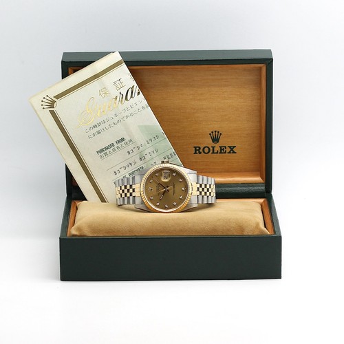 Rolex datejust stahl gold - /,