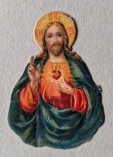 Oblaten Glanzbilder,  Christus