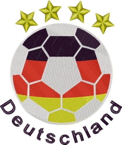 Stickdatei embroidery fussball - stickdatei/embroidery,