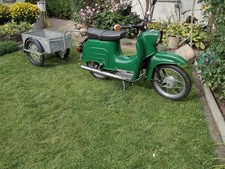 Simson Schwalbe KR51/ 2, 4 Gang, Original MWH M 1 Anhänger DDR