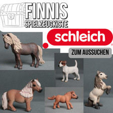 Schleich zum Aussuchen - Pferd Bayala Hunde Zubehör Bauteile Burg Stall Hai