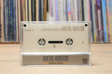 SONY Metal Master 90 Metall Ceramic Composite Kassette Cassette Tape TOP-Zustand