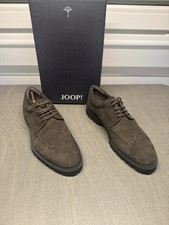 JOOP! Velluto New Danilo Brogue, Neu 41  Schuhe Velourleder