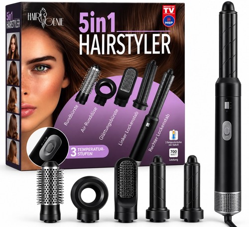 Hair genie 5in1 hairstyler - hair,
