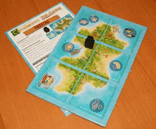 Spiel carcassonne südsee - carcassonne,