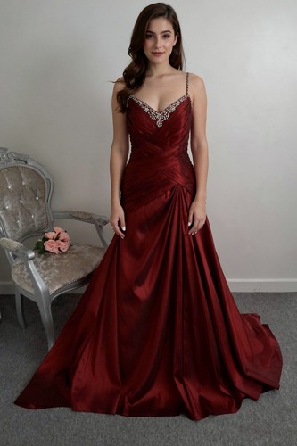Brautkleid veromia weinrot - veromia,