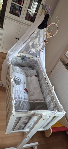 Weißer baby stubenwagen - weißer, /