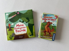 Memospiel Welcher Dino ist das? +Album Meine Kindergartenfreunde + Goki Packesel
