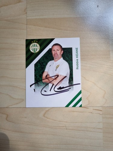 Robbie keane autogrammkarte - ,,